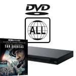 Sony Blu-ray Player UBP-X800 MultiRegion for DVD inc San Andreas 4K UHD