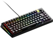 Klawiatura Triton Glorious Gmmk 3 Pro He 75 % Custom Gaming-Tastatur - Pre-Built, Iso (De), Fox He Switches, Schwarz