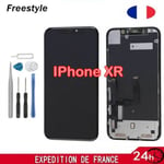 Écran LCD - Freestyle - iPhone XR - Noir - 5,5 pouces - Tactile