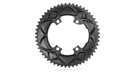 Plateau absoluteblack premium round road 110x4 bcd pour transmission shimano dura ace   ultegra 11v noir