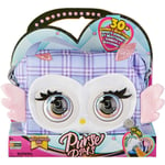 Spinmaster - spin master purse pets print perfect - chouette - compagnon interactif format sac a main - Chouette Animal Interactif Motif Ecossais