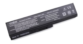 vhbw Li-Ion Batterie 4400mAh (10.8V) pour Notebook Toshiba Satellite L755-15T, L755-15W, L755-15X, L755-160 comme PA3817U-1BAS.