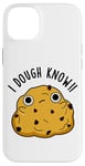 Coque pour iPhone 14 Plus Jeu de mots « I Dough Know Funny Food »