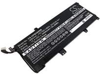 Kompatibelt med HP Envy X360 15-AQ002NX, 15,4V, 3400mAh