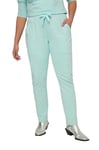 Angel of Style Femme Grandes Tailles Pantalon de Jogging en Molleton, avec Taille élastique Bleu fumé 48 201245722-46