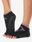 ToeSox Half Toe Low Rise Grip Socks - Evermore