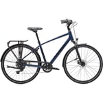 Trek Hybridcykel Verve 2 Equipped Mulsanne Blue