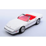 CHEVROLET CORVETTE 1956 WHITE 1:24 MotorMax Auto Stradali Modellino