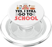 Lunch Lady Yes, I Still Go To School PopSockets PopGrip for MagSafe