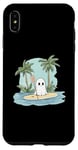 iPhone XS Max Funny Ghost Stand Up Paddle Halloween Lake Summer Costume Case