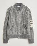 Thom Browne Irish Wool Bomber Jacket Medium Grey