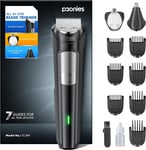 Beard Trimmer Hair Clippers Men, Nose & Ear Trimmer, 9-In-1 Body Groomer Men Kit