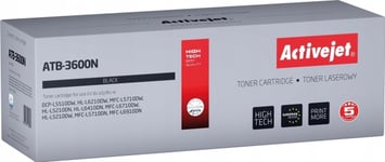 Activejet Atb-3600N Toner For Brother Printers  Replacement Brother Tn3600  Supreme  3000 Pages  Black)