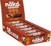 Nakd Cocoa Orange Natural Fruit & Nut Bars - Vegan - Healthy Snack - Gluten Fre