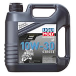 Motorolja 4-Takt liqui moly - 4 takt syntet tech 10w 30 street race liter motorbike