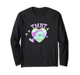 Teenage Mutant Ninja Turtles TMNT Raphael Heart Shapes Logo Manche Longue