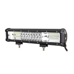 AUXTINGS 38 cm 216W Triple rangée 7d Barre lumineuse LED de travail spot inondation Combo Faisceau DC 12V-24V 6000K Offroad Véhicules 4x4 ATV Utvs