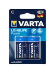 VARTA C Long Life Power 2-Pack