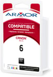 Canon I 900 D Armor Blekkpatron Sort (16ml), erstatter Canon BCi-6Bk/4705A002 B11509R1 (Kan sendes i brev) 40059695