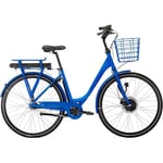 Winther Superbe 1 Dam 374Wh Blå 48 cm   Recycle - Elcykel-Recycle - Standard Elcykel-Recycle