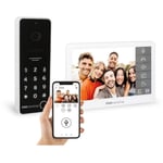 Interphone vidéo connecté avec clavier a code Scs Sentinel CodeVisio Wi-Fi - 6 mélodies