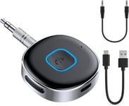 iJiZuo Bluetooth Aux Receiver for Car, Mini Bluetooth 5.0 Receiver for Car St..