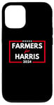 Coque pour iPhone 14 Pro Farmers for Harris 2024 Vote pour l'élection présidentielle Kamala