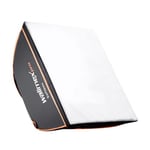 Walimex Pro Softbox Boîte à lumière pour Walimex Pro/K 40 x 40 cm Orange Line