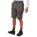 Craghoppers Mens Kiwi Long Nosi Defence Walking Shorts - Brown - Size 36 (Waist)