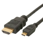 Cable HDMI vers Micro HDMI Pour GoPro Hero 3