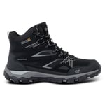 Regatta Men's Breathable Holcombe Iii Walking Boots Black Granit, Size: UK 9.5