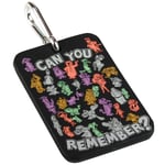 RETRO COOL LUGGAGE TAG - Baggage fob strap unusual  - HANNA BARBERA merchandise