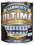 Hammerite 5362526 Ultima Metal Paint Smooth Black 750ml