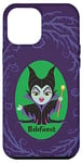 Coque pour iPhone 12 Pro Max Disney Villains Kawaii Maléfique Chibi Violet