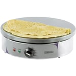 Crêpière ronde 2700w 40cm inox Casselin ccr40e