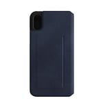 Bugatti Parigi Ultrasuede Étui de Protection pour iPhone X/XS Bleu foncé