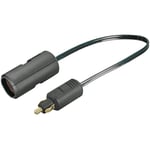 Adaptateur de prise CBE R417 12V, prise de voiture D.12/12V, L=0.25M 212763