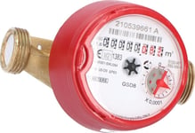 Bmeters Antimagnetic Water Meter Gsd8-I Hot Water, 1/2 "Ac Q3-1.6 M3/H, Tmax: 90 ° C, L = 110Mm, Mid R100/R50 Am