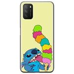 ERT GROUP Coque de téléphone Portable pour Xiaomi REDMI 9T/ POCO M3 Original et sous Licence Officielle Disney Motif Stitch 015 Parfaitement adapté à la Forme du téléphone Portable, Coque en TPU