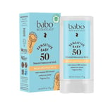 Babo Botanicals Sensitive Baby Mineral Sunscreen Stick SPF 50 - 17g