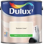 Dulux Silk Interior Walls & Ceilings Emulsion Paint 2.5L - Summer Linen