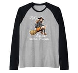 Let's Hocus some Pocus! s Funny Women's Witch Raglan Baseball Tee