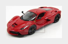 1:18 BURAGO Ferrari Laferrari 2013 Black Wheels Red BU16001R Model