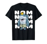 King of the Ocean Hungry Shark Baby Nom Nom Summer Camp Crew T-Shirt