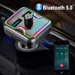 Dual USB Car Charger Car FM Transmitter Car Charger Bluetooth Car Charger