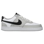 Nike Sneaker Court Vision Low - Grå/Svart/Vit, storlek 40½