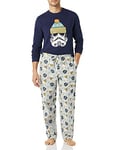 Amazon Essentials Disney | Marvel | Star Wars Ensembles de Pyjama en Flanelle Homme, Star Wars Winter - Mens, XS