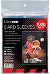 UltraPro - Clear Card Sleeves for Standard Size Trading Cards - 2.5" x 3.5 (1000 pcs.)