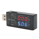 Dual USB Tester 1 in 2 Out LCD Virtavirta Jännitemittari Yleismittari matkapuhelimiin Tabletit Kannettavat Autolatturit