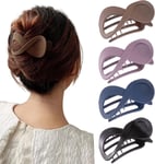 Kavya 4 Pcs Hair Claw Clip Hair Clips for Thick Hair Women, Non-Slip Hair Claws